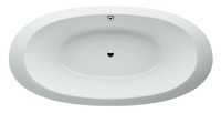 Laufen ALESSI ONE vana 2030x575 mm, vestavná, pro běžnou zabudovanou vanu, bílá   H2439700000001